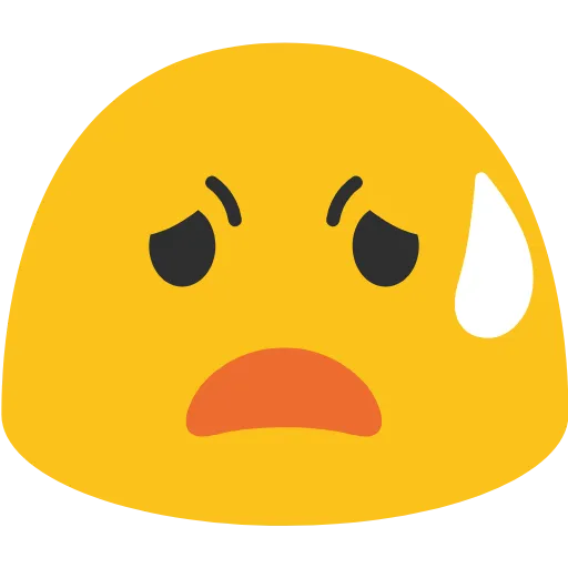 😧 Эмодзи «Blob Emoji Smileys» для Telegram