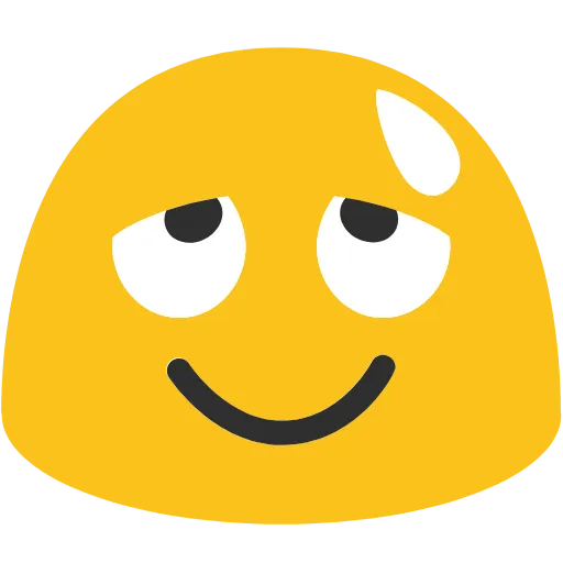 😌 Эмодзи «Blob Emoji Smileys» для Telegram