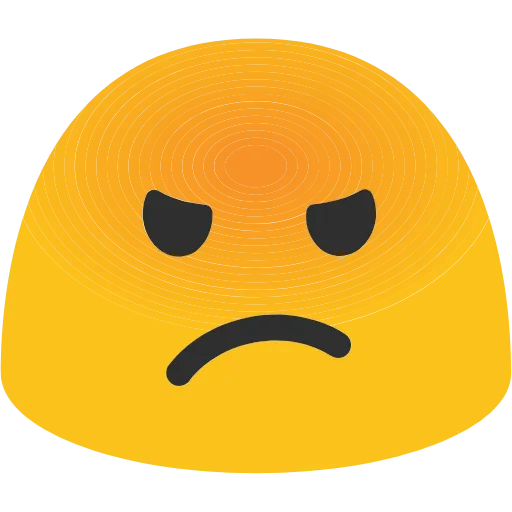 😡 Эмодзи «Blob Emoji Smileys» для Telegram