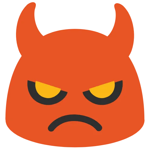 👿 Эмодзи «Blob Emoji Smileys» для Telegram