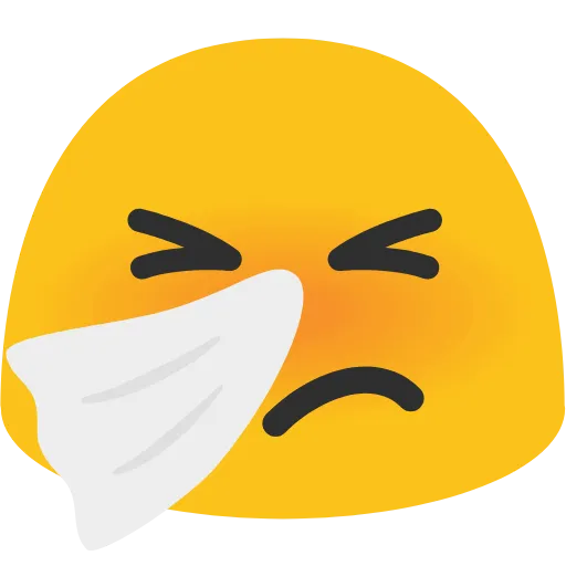 🤧 Эмодзи «Blob Emoji Smileys» для Telegram