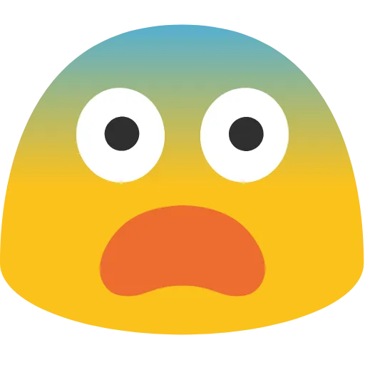 😨 Эмодзи «Blob Emoji Smileys» для Telegram