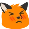 😳 Эмодзи «Blobfox» для Telegram