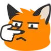 👉 Эмодзи «Blobfox» для Telegram