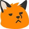 😕 Эмодзи «Blobfox» для Telegram