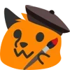 👩‍🎨 Эмодзи «Blobfox» для Telegram