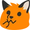 🙂 Эмодзи «Blobfox» для Telegram