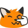 👉 Эмодзи «Blobfox» для Telegram