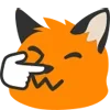 👉 Эмодзи «Blobfox» для Telegram