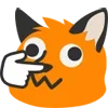 👉 Эмодзи «Blobfox» для Telegram