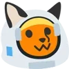 👩‍🚀 Эмодзи «Blobfox» для Telegram