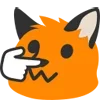 👉 Эмодзи «Blobfox» для Telegram