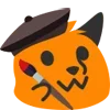 👩‍🎨 Эмодзи «Blobfox» для Telegram