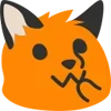 🙂 Эмодзи «Blobfox» для Telegram