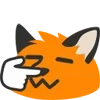 👉 Эмодзи «Blobfox» для Telegram