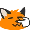 👉 Эмодзи «Blobfox» для Telegram