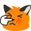 👉 Эмодзи «Blobfox» для Telegram
