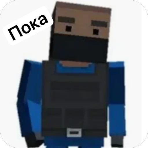 👋 Стикер «Block Strike общение» для Telegram