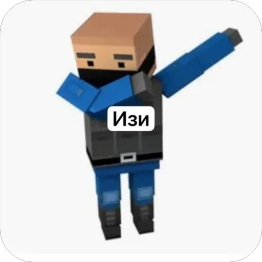 😎 Стикер «Block Strike общение» для Telegram