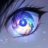 🤩 Эмодзи «𝙔𝙖𝙠𝙪𝙯𝙖𝙣軍 Eyes» для Telegram