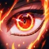 🤩 Эмодзи «𝙔𝙖𝙠𝙪𝙯𝙖𝙣軍 Eyes» для Telegram