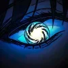 🤩 Эмодзи «𝙔𝙖𝙠𝙪𝙯𝙖𝙣軍 Eyes» для Telegram