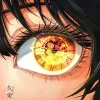 🤩 Эмодзи «𝙔𝙖𝙠𝙪𝙯𝙖𝙣軍 Eyes» для Telegram