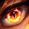 🤩 Эмодзи «𝙔𝙖𝙠𝙪𝙯𝙖𝙣軍 Eyes» для Telegram
