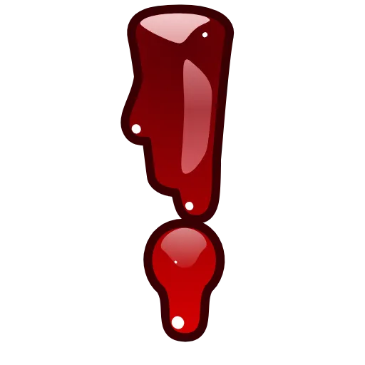 ❗️ Эмодзи «Bloody Font Emoji» для Telegram