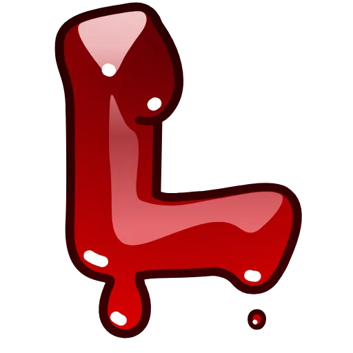 🩸 Эмодзи «Bloody Font Emoji» для Telegram