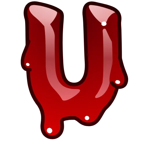 🫵 Эмодзи «Bloody Font Emoji» для Telegram