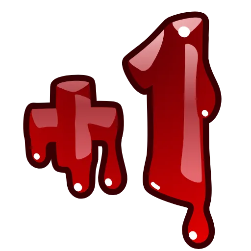 🩸 Эмодзи «Bloody Font Emoji» для Telegram