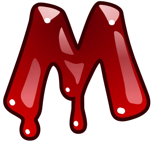 🩸 Эмодзи «Bloody Font Emoji» для Telegram