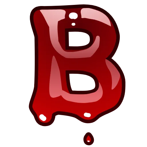 🅱️ Эмодзи «Bloody Font Emoji» для Telegram