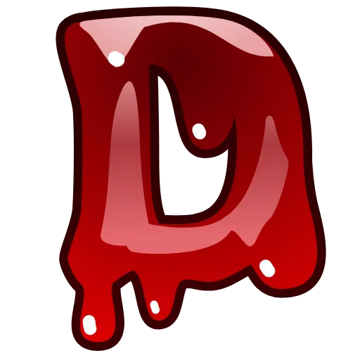 🩸 Эмодзи «Bloody Font Emoji» для Telegram