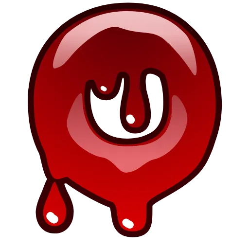 🩸 Эмодзи «Bloody Font Emoji» для Telegram