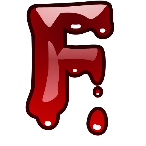 🩸 Эмодзи «Bloody Font Emoji» для Telegram