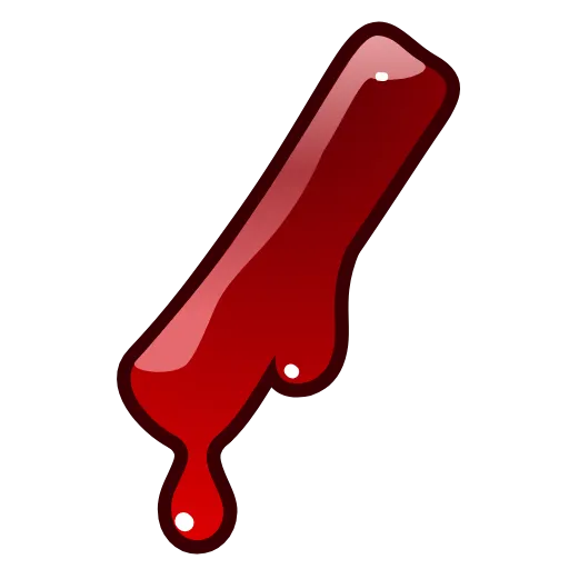 ➗ Эмодзи «Bloody Font Emoji» для Telegram