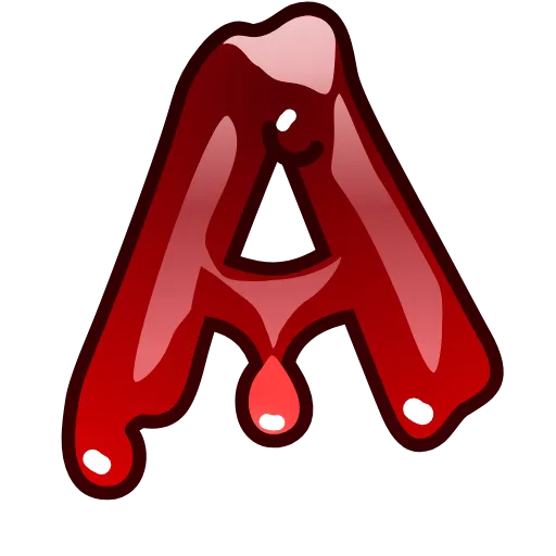 Эмодзи Bloody Font Emoji для Telegram — скачать