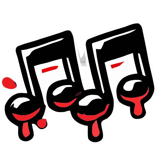 🎶 Эмодзи «Bloody Red» для Telegram