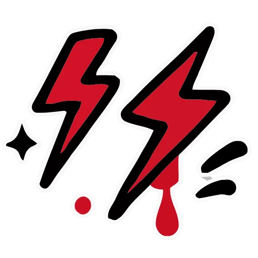 ⚡️ Эмодзи «Bloody Red» для Telegram