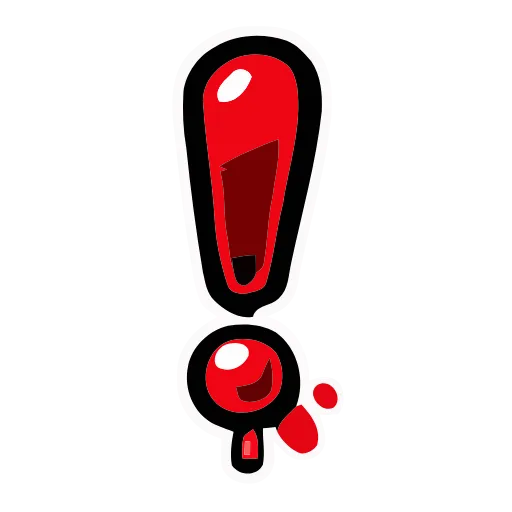 ❗️ Эмодзи «Bloody Red» для Telegram