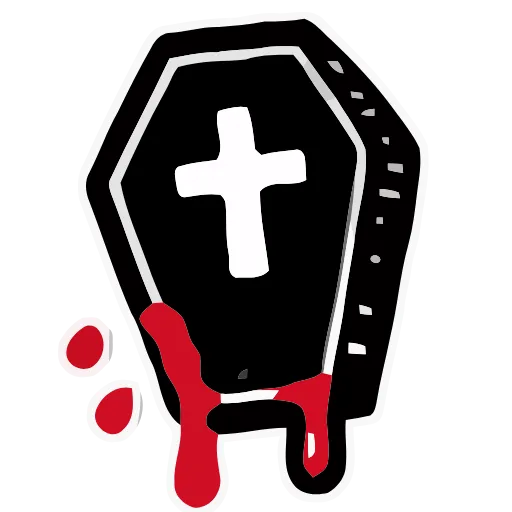 ⚰️ Эмодзи «Bloody Red» для Telegram