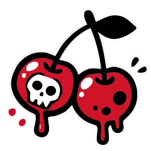 🍒 Эмодзи «Bloody Red» для Telegram