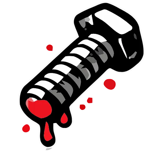 🩸 Эмодзи «Bloody Red» для Telegram