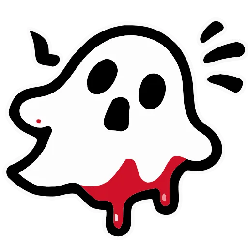 👻 Эмодзи «Bloody Red» для Telegram