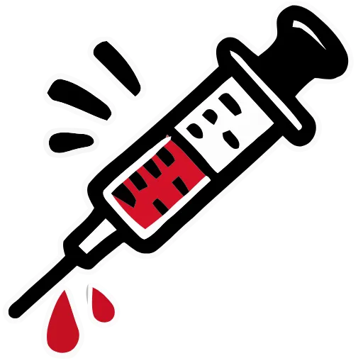 💉 Эмодзи «Bloody Red» для Telegram