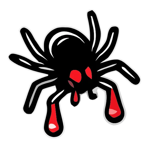 🕷 Эмодзи «Bloody Red» для Telegram