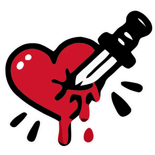 💘 Эмодзи «Bloody Red» для Telegram