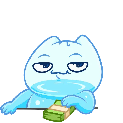 🤑 Эмодзи «Булькс» для Telegram